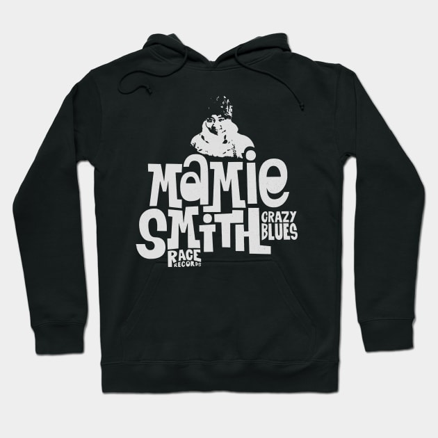 Mamie Smith - The Blues Legend - Handcrafted Artwork Hoodie by Boogosh